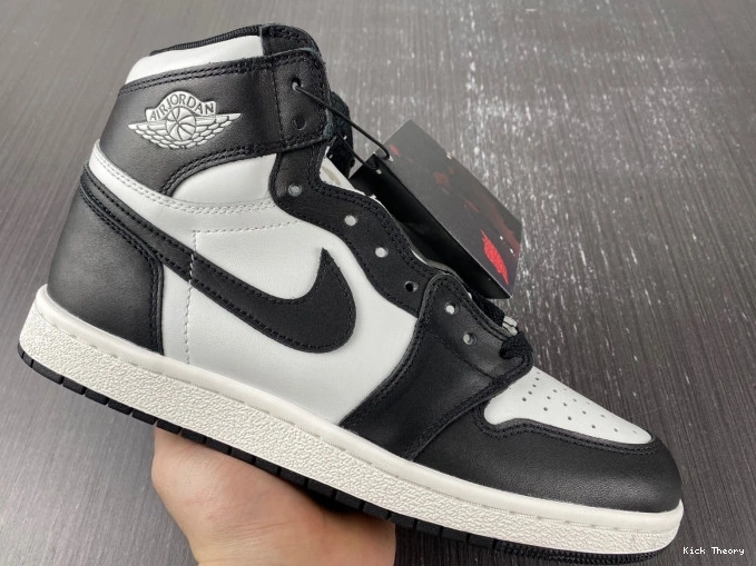 Kick Theory High White (2023) 1 Jordan Black 85 BQ4422-001 Retro 0717